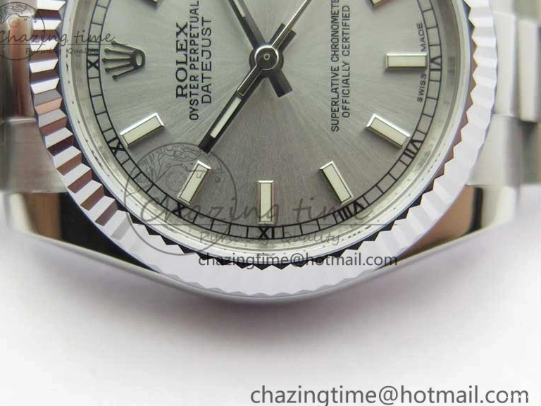 Bracelet SEIKO on President Best 31mm Stick NH05A SS Dial SS 178274 Datejust Silver GSF Markers Edition 0115